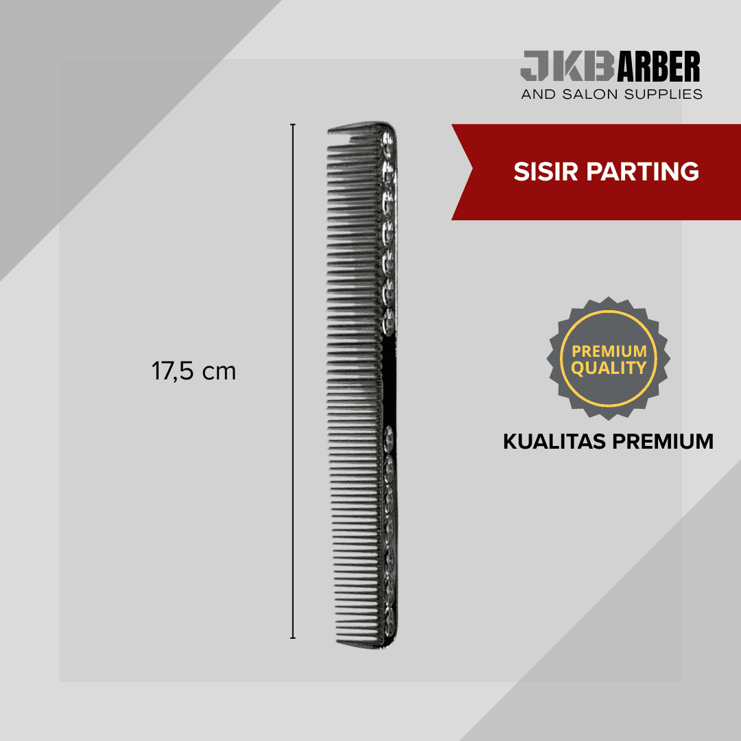 Comb Parting Silver